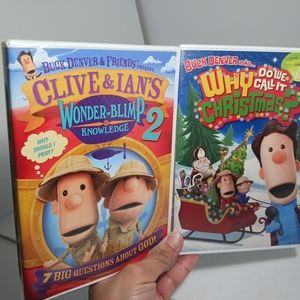 Duck Denver & Friends  ask DVD Lot Christmas God Christian DVD Kids Lot 14